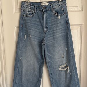 Women's Hidden High Rise Distressed Jeans-Size 29! EUC!